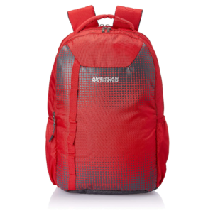 Lalithatraders American Tourister Dazz 33Ltrs Red Casual Backpack