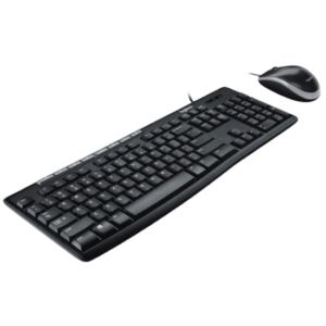 Lalithatraders Logitech MK200 Media Corded Keyboard and Mouse Combo Plug-and-Play