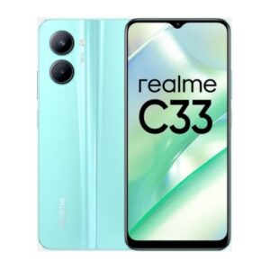 Realme C33 Mobile Phone 64GB, 4GB RAM, Aqua Blue
