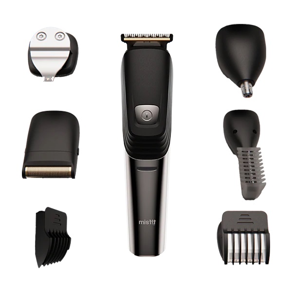 boAt Misfit T200 Trimmer Runtime 120 mins 6-in-1 Trimmer (Black)