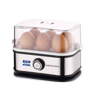 Lalithatraders KENT Super Egg Boiler 400 Watts 16069, Boils Upto 6 Eggs at a Time