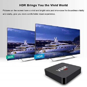 Lalithatraders Ausha V88R Android Box 4K 4GB Ram, 32GB Storage Dual WIfi 2.4G 5G