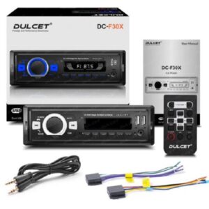 Dulcet DC-F30X Car Stereo with Dual USB, Bluetooth