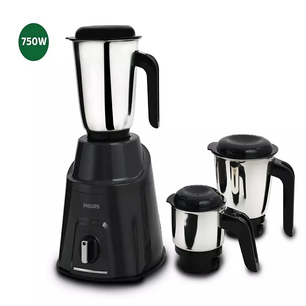 Philips HL7760/00 Mixer Grinder 3 Jars, 750 Watt