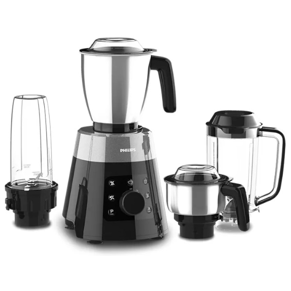 Philips HL7777/00 Mixer Grinder 4 Jars 750W