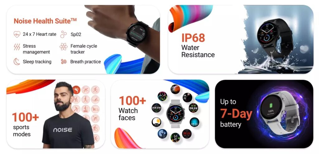 Noise Twist Bluetooth Calling Smart Watch with 1.38” TFT display