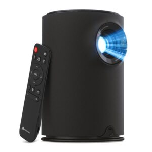 Lalithatraders Portronics Beem 410 Smart LED Projector with Android 9.0, 3600 Lumens (250 ANSI)