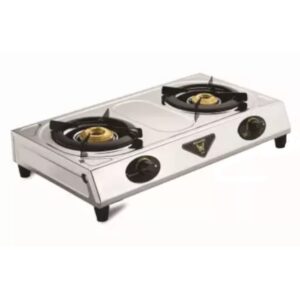 Butterfly Ace 2 Burner Gas Stove Stainless Steel
