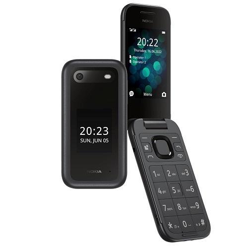 Nokia 2660 Flip 4G Volte keypad Phone with Dual SIM Black