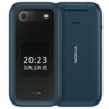Nokia 2660 Flip 4G Volte keypad Phone with Dual SIM - Blue
