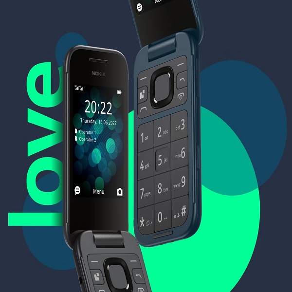 Nokia 2660 Flip 4G Volte keypad Phone with Dual SIM