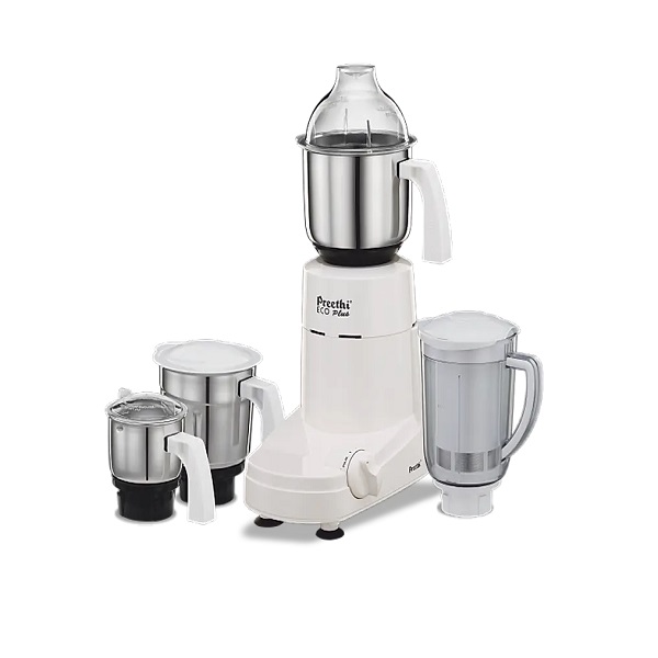 Preethi Eco Plus Mixer Grinder 750 Watt With 4 Jars