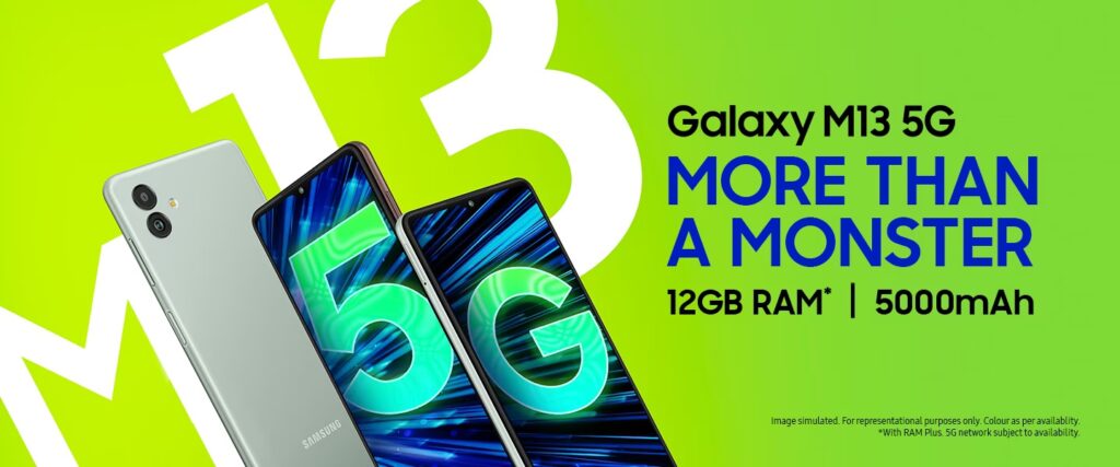 Samsung Galaxy M13 6000mAh Battery