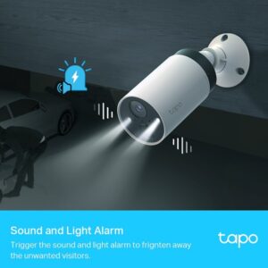 TP-Link Tapo C420S2 4MP Smart Wire-Free Security 2 Camera System