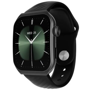 boAt Smart Watch Vogue Ultima with 1.96 AMOLED Curved Display (Jet Black)