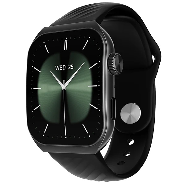 boAt Smart Watch Vogue Ultima with 1.96 AMOLED Curved Display (Jet Black)