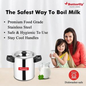 Butterfly Blueline 1.5LTR SS Milk Boiler