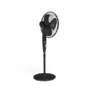Crompton Torpedo Pedestal Fan 16inch 400 mm Black Colour