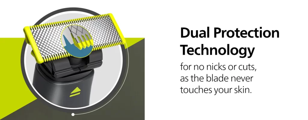 Philips OneBlade Hybrid Trimmer and Shaver QP1424/10 Philips OneBlade Hybrid Trimmer and Shaver