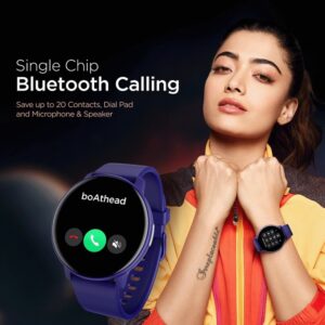 boAt Smart Watch Lunar Connect With BT Calling (Deep Blue)