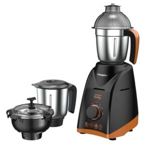 Crompton Boltmix Cool 750 W Mixer grinder with 3 Jars Heavy Duty Powertron Motor Motor Vent-X Technology