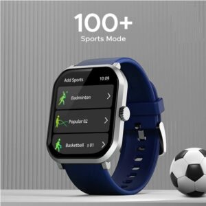 Lalithatraders boAt Newly Launched Ultima Select Smart Watch with 2.01" AMOLED Display Deep Blue