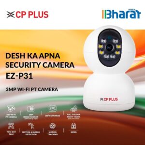 CP PLUS 3MP Wi-fi CCTV Smart Camera EZ-P31