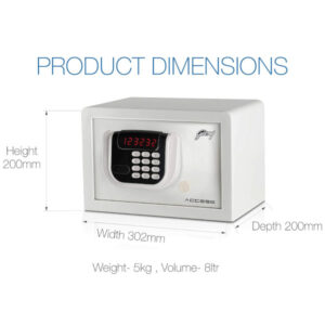 Godrej Access SEEC9060 5.5kg Digital Electronic Safe Locker