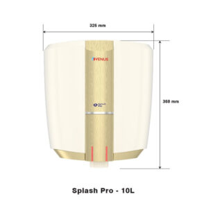 Venus Splash Pro Storage Water Heater Porcelain Enamel Glass Lined Tank