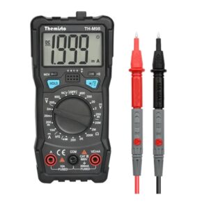 Lalithatraders Themisto TH-M98 Digital Multimeter 2000 Counts Black