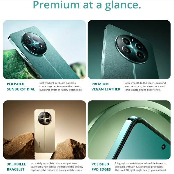 realme 12+ 5G Mobile With 50MP Sony LYT-600 OIS Portrait Cam realme 12+ 5G Mobile With 50MP Sony LYT-600 OIS Portrait Cam