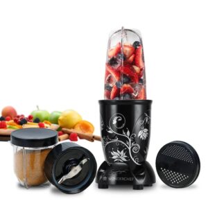 Lalithatraders Wonderchef Nutri-blend Mixer, Grinder & Blender Powerful 500W 22000 RPM 100% Full Copper Motor