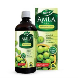 Dabur Amla Juice Rich Source of Vitamin C 100% Ayurvedic 1L