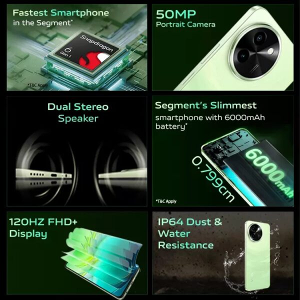 VIVO T3x 5G Mobile 6000mAh Battery Dual Stereo Speakers VIVO T3x 5G Mobile 6000mAh Battery Dual Stereo Speakers