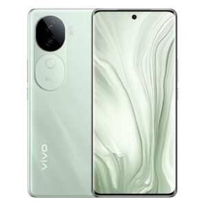 Lalithatraders Vivo V40e 5G AI Smartphone 3D Curved Display Luxury Design Mint Green
