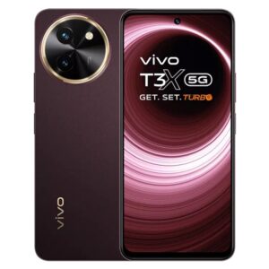 vivo T3x 5G Mobile 6000mAh Battery Dual Stereo Speakers Crimson Bliss