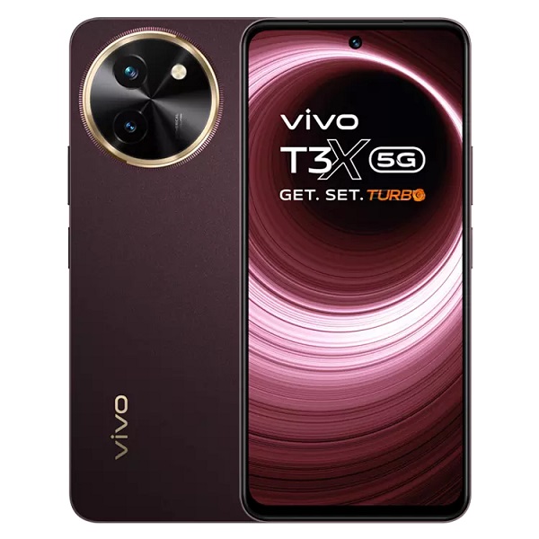 vivo T3x 5G Mobile 6000mAh Battery Dual Stereo Speakers Crimson Bliss vivo T3x 5G Mobile 6000mAh Battery Dual Stereo Speakers Crimson Bliss