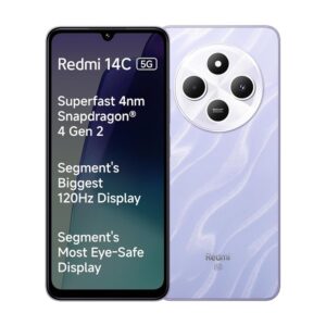 Redmi 14C 5G Mobile Superfast 4nm Snapdragon 4 Gen 2 Stardust Purple