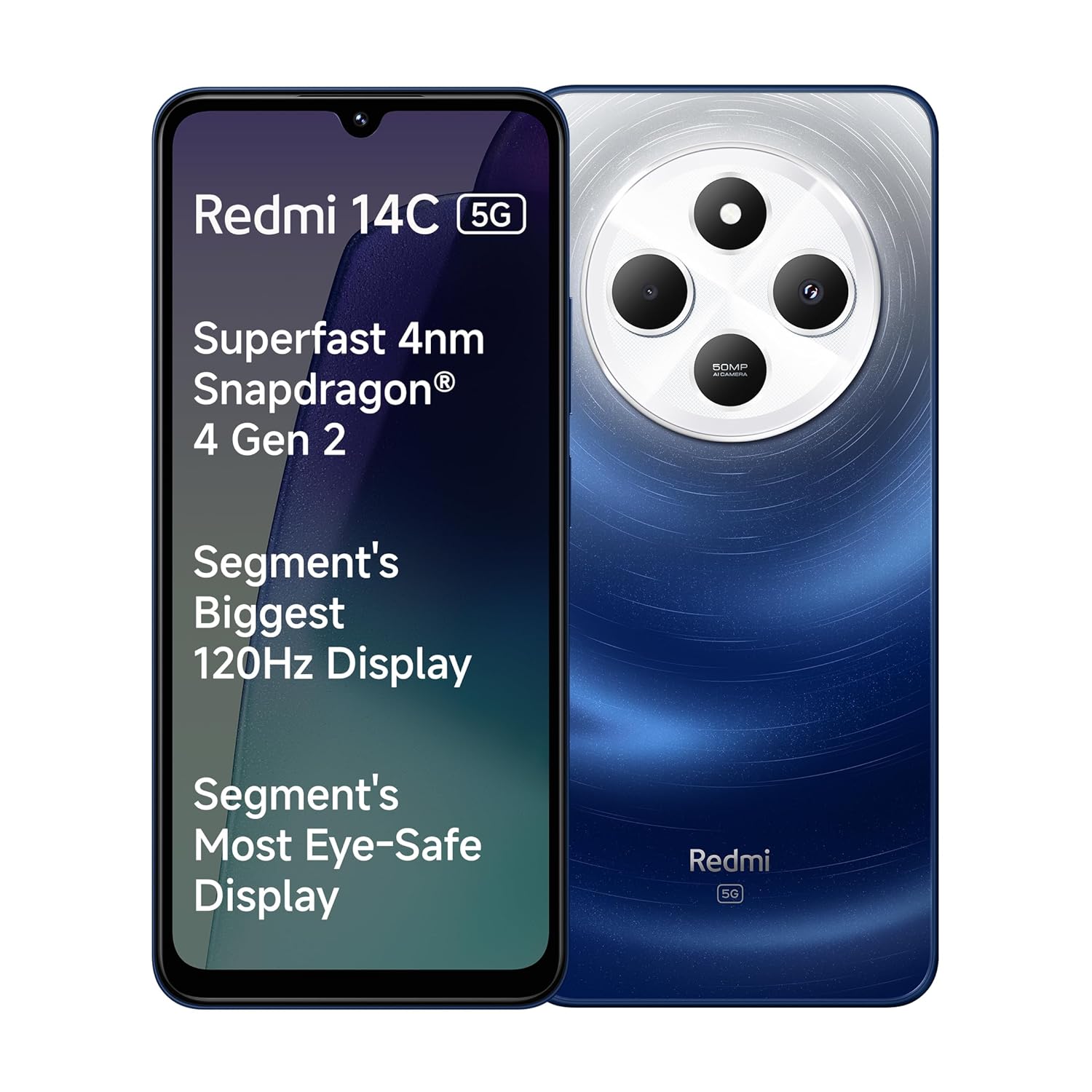 Redmi 14C 5G Mobile Superfast 4nm Snapdragon 4 Gen 2 Starlight Blue Redmi 14C 5G Mobile Superfast 4nm Snapdragon 4 Gen 2 Starlight Blue