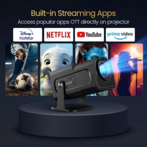 Portronics Beem 470 Smart LED Projector with 1080p Full HD Resolution