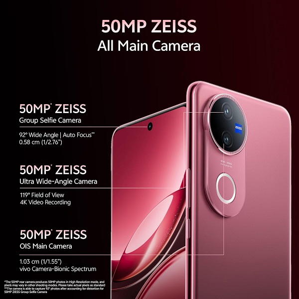 Vivo V50 5G Mobile 17.2 cm (6.77 inch) Display 6000 mAh Battery 7 Gen 3 Processor Vivo V50 5G Mobile 17.2 cm (6.77 inch) Display 6000 mAh Battery 7 Gen 3 Processor