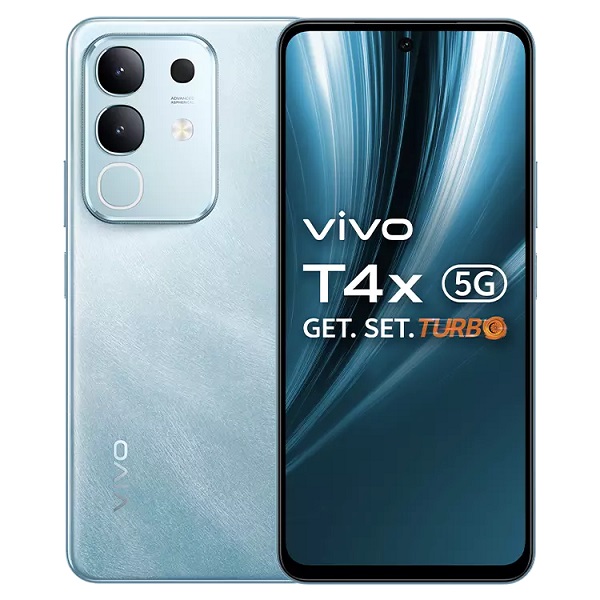 vivo T4x 5G Mobile 17.07 cm (6.72 inch) Display 6500 mAh High Density Battery Marine Blue