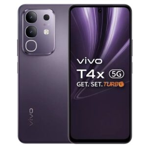 vivo T4x 5G Mobile 17.07 cm (6.72 inch) Display 6500 mAh High Density Battery Pronto Purple