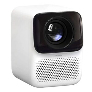 WANBO Max T2 Projector for Home, 1080P Full HD, 4K HDR, WiFi, Bluetooth White