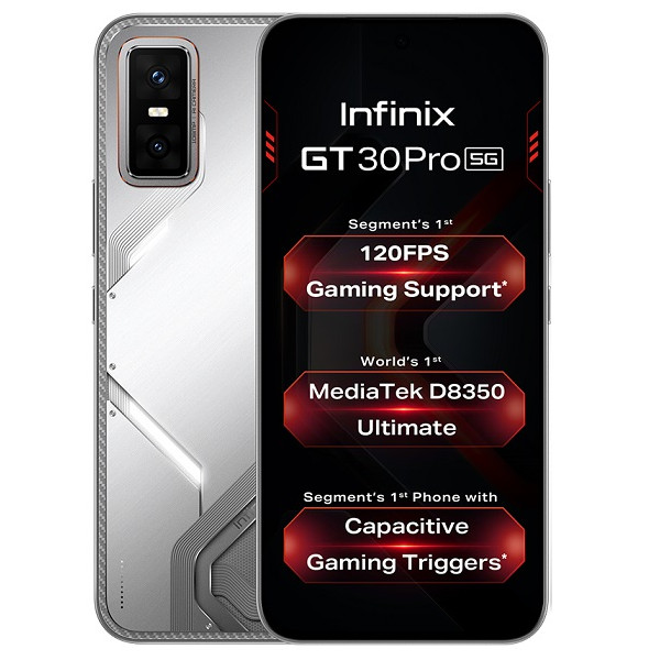 Infinix GT 30 Pro 5G+ Mobile Blade White
