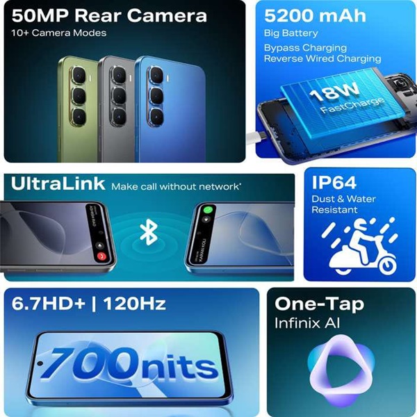 Infinix Hot 60 5G+ 5G Smartphone Infinix Hot 60 5G+ 5G Smartphone