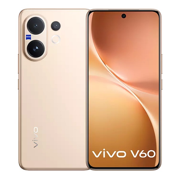 Vivo V60 5G Smartphone, 50MP ZEISS Camera, 6500mAh Battery, IP68/69 Water & Dust Proof