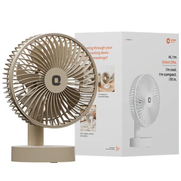 Orient Elfie Electric Rechargeable Personal Fan