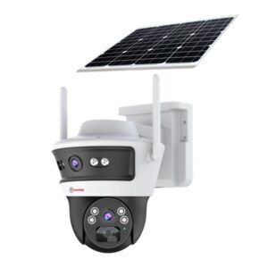 Lalithatraders Trueview 3+3MP Wireless 4G Solar Security Camera