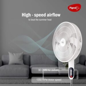Cart Pigeon Fantastic Pedestal Fan with Electric Controller